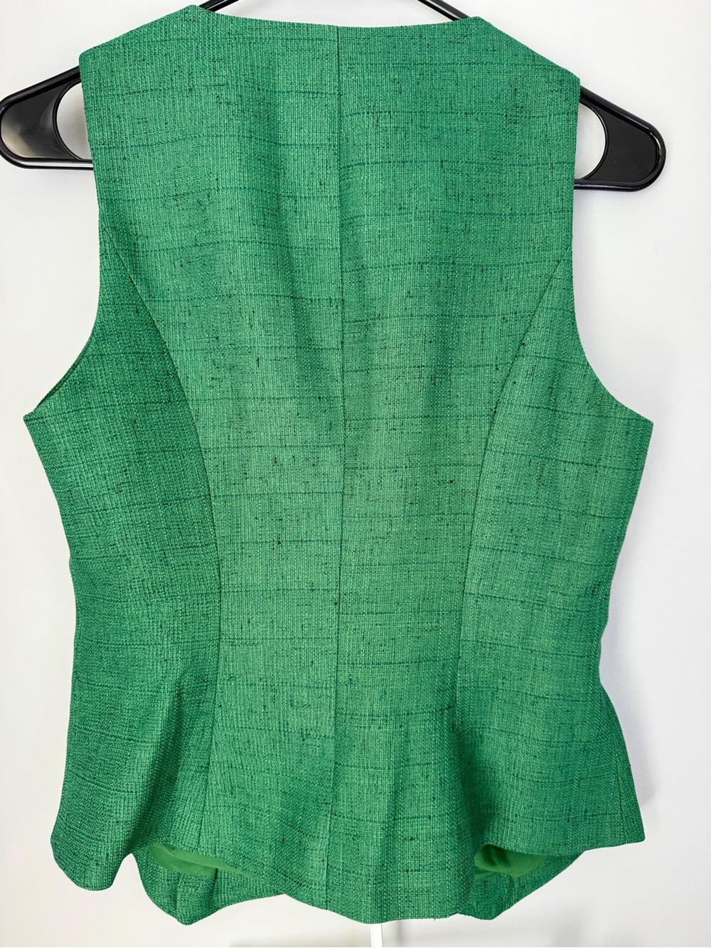 Commense Green Tweed Vest & Shorts Set - Picture 5 of 6